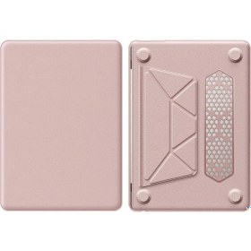 Resim Cosmotex Newface Macbook Air 15 2024 Macbook Deri Kapak - Pembe 
