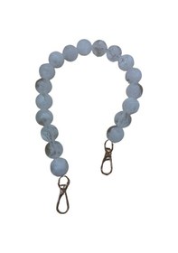 Resim Çanta Askısı 40 Cm Akrilik Yuvarlak Sedef Renkli 