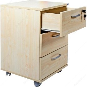 Resim Kenyap Carla Akçaağaç Üç Çekmeceli Üst Kilitli Keson 817244 