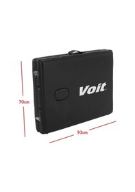 Resim Voit 55003 Siyah Çanta Şeklinde Katlanabilir Masaj Masası + Kılıf 