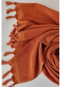 Resim %100 Pamuk Havlu Peştemal 90x170cm - Plaj & Havuz Havlusu 