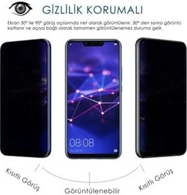 Resim Xiaomi Mi 9T İle Uyumlu Tam Kaplayan Hayalet Kırılmaz Cam Ekran Koruyucu 