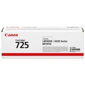 Resim Canon İ-Sensys LBP-6020B / CRG-725 Uyumlu Orijinal Siyah Toner 1.600 Sayfa 
