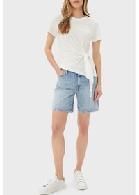 Resim Tommy Hilfiger Bayan Short Ww0ww45505 1ac Açık Mavi Açık Mavi 