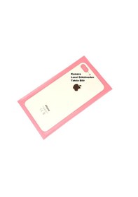 Resim Tkgz Apple Uyumlu iPhone 8 Plus Arka Kapak Cam Gold 