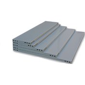 Resim RafBurada Galvaniz Çelik Raf Tablası - Depo, Arşiv, Kiler, Dosya, Market Rafı 31x75 Cm-1.50 Mm 
