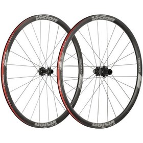 Resim Fsa Vision Team 30 Disc DB-CL Yol Yarış Bisiklet Jant Seti Çok Renkli 