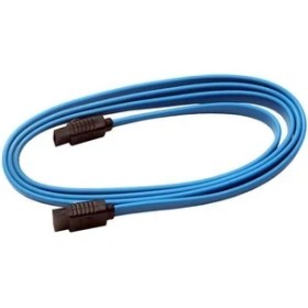 Resim Flameer 12X 1 M Sata Kablo Konnektörü Sata Veri Kablosu Kablosu Kurşun Yüksek Hızlı 6gb / S Mavi 