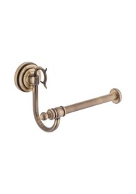 Resim İsaoğlu Yapı Antik Gold Tuvalet Kağıtlığı Pirinç Aksesuar Vintage Premium Kağıtlık Gold 
