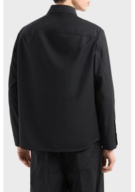 Resim Emporio Armani Erkek Gömlek Ceket Em001480 Af13821 Uc001 Siyah Siyah 