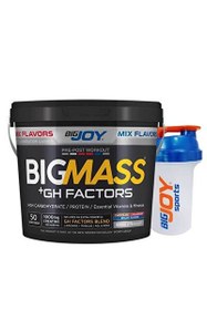 Resim Bigjoy Bigmass Mix (ÇİKOLATA, ÇİLEK, BİSKÜVİ) 5000 gr Mass Gainer Karbonhidrat Tozu 50 Servis 