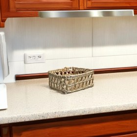 Resim Özel Üretim Çok Amaçlı Doğal El Yapımı Hasır Peçetelik 