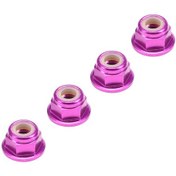 Resim Xindoker 104001 Uygun Alüminyum Somun, Mor Renk, 4 Adet Paket 