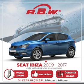 Resim RBW Seat Ibiza 5 2009 - 2016 Ön Muz Silecek Takım 
