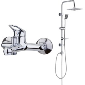 Resim Arçe Beyazsu Banyo Bataryası Banyo Tepe Duş Takımı 2 Li Set 