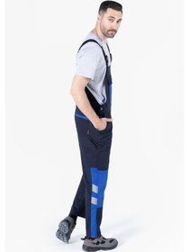 Resim Bahçıvan Tulumu Elastik Cırt Ayarlı 