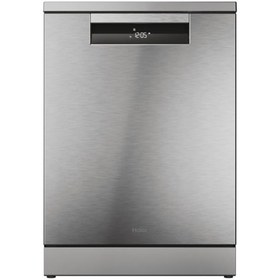 Resim Haier 15 kişilik yıkama kapasitesi, C enerji sınıfı, 10 programlı, 2 sepetli, Inox 