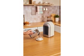 Resim Sütlü Çelik Cezveli Türk Kahve Makinesi 5 Fincan Kapasiteli Swiss Cream 