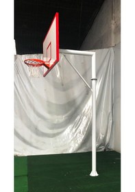 Resim Adelinspor Basketbol Potası Sabit Çember 105x180 Ahşap Panya 