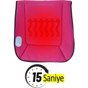 Resim Yoldaş Jel Isıtmalı Oto Koltuk Minderi - Oto Koltuk Isıtıcı - Isıtmalı Minder - 15 Saniyede 50 Derece Koltuk Isıtma Minderi 