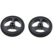 Resim Pololu Tekerlek 32X7 MM Siyah Çift 
