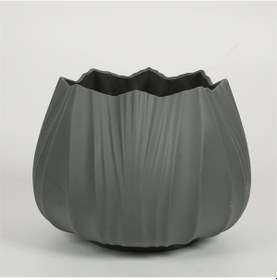 Resim Evdema Gonca Vazo 6 19 20 33 Cm Krem 