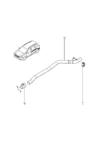 Resim Arka Susturucu Duster Duster 4X4 Faz 2 200108870R 