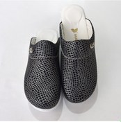 Resim Lacivert Gümüş Desenli Kapalı Airmax Terlik Mavi 