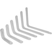 Resim Yıldızhırdavat Beşel Raf Altı 5X6 Beyaz Renk 2 Adet 