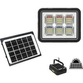 Resim 150W Güneş Enerjili Solar Kamp Feneri - Projektör WS-5570 