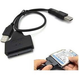 Resim Sata Usb Kablosu Hdd Hard Disk Çevirici 2.5 Çevirici Veri Aktarma 