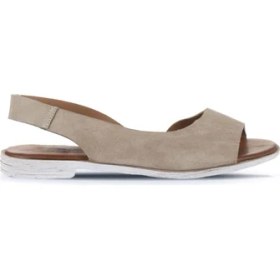 Resim Bueno Shoes Kum Alf Süet Kadın Düz Sandalet 01WA3013 01WA3013 