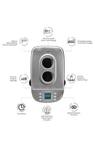 Resim Karaca BakeXL Reçel, Yoğurt, Hamur Yoğurma ve Ekmek Yapma Makinesi Çift Bıçaklı Inox Siyah, 1500 g 