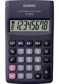 Resim Casio HL-815L-BK 8 Hane Hesap Makinesi 
