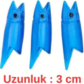 Resim Eagenset Silikon Balık Kafası Çapari Yapım Malz. 3 Cm 5 Adet 