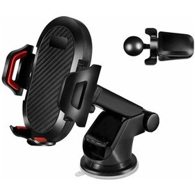 Resim 3'ü 1 Arada Araç Telefon Tutucu - Gösterge Paneli Cep Telefonu Tutucu Diğer 