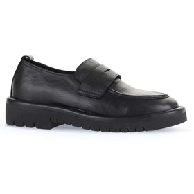 Resim Bueno Shoes Siyah Deri Kadın Loafer 01wz6703 