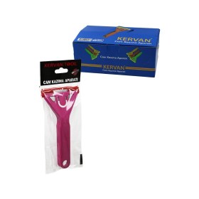 Resim Lunaev 36 Adet Cam Kazıma - Buz Kazıyıcı Bıçak Plastik Saplı 