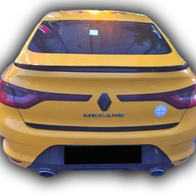 Resim Renault Megane 4 Yarasa Kanat Spoiler Boyalı 