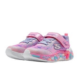Resim Skechers Eternal Heart Lights Kız Çocuk Pembe Günlük Ayakkabı 