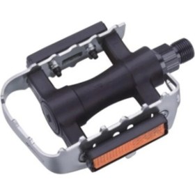 Resim ÖREL Bisiklet Bisiklet Pedalı Brivigapedal HF-829 Mtb/trekkıng Alüminyum Kafes Gümüş 102X80MM 305G/PR 