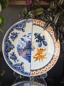 Resim Konyax 2 Kişilik Pasta Tabağı Set Hybrıd1 Çok Renkli 