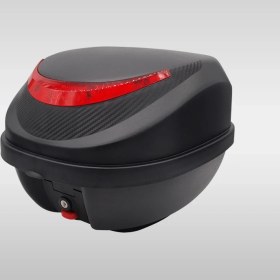 Resim Gaff G32 Carbon Motosiklet Çantası 32LT Siyah Renk Kaliteli Plastik ve Pratik Kilit Sistemi 