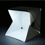 Resim Ürün Çekim Çadırı Mini Fon Fotoğraf Stüdyosu Ledli Işık Perdesi 22 Cm 