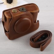 Resim Ykd Store Canon G16 Için Tam Vücut Deri Kılıf Çanta Kahverengi (Yurt Dışından) 