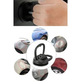 Resim Nirnisa 10X11.8 cm Araç Oto Göçük Giderici Kaporta Düzeltici Güçlü Vantuz Dent Düzeltme Çektirme Cam Tutucu 