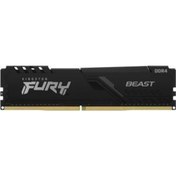 Resim Kingston Fury Beast KF432C16BB1-16 16GB (1x16GB) DDR4 3200MHz CL16 Siyah Gaming Ram Kingston Fury Beast KF432C16BB1-16 16GB (1x16GB) DDR4 3200MHz CL16 Siyah Gaming Ram