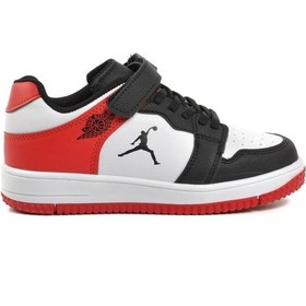 Resim Aspor Siyah Kırmızı Cırtlı Erkek Çocuk Sneaker Çok Renkli 