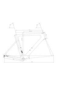 Resim Carraro Fire 5.3 UCI Aero Yol Bisikleti 55 Cm 24 Vites Mat Siyah 