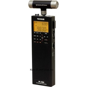 Resim Tecsun PL-360 Dijital PLL Taşınabilir AM/FM Kısa Dalga Radyo 